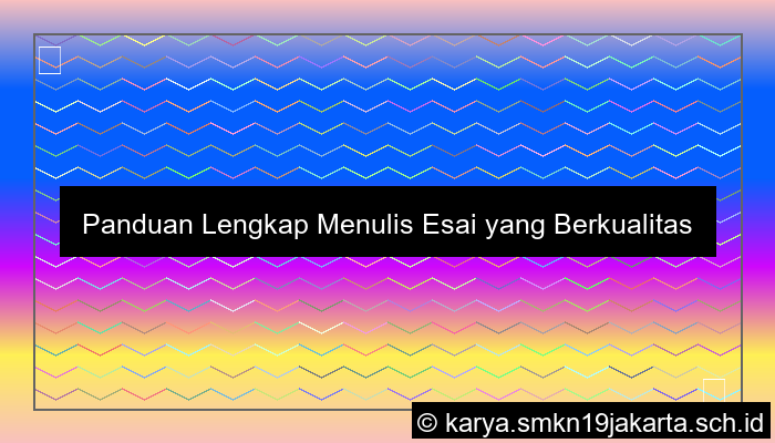 Karya Esai