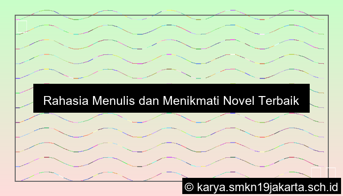 Karya Novel