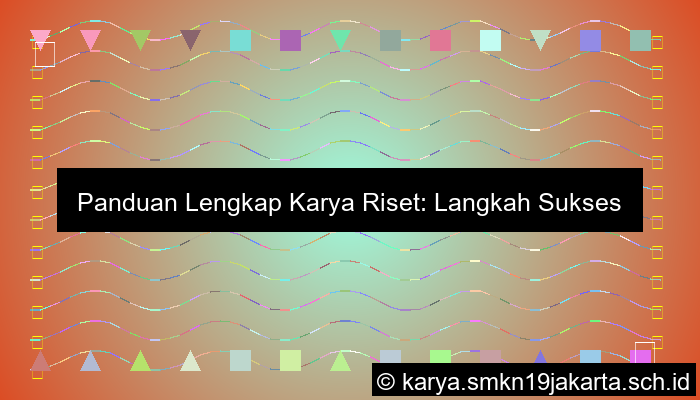 Karya Riset